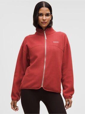 Lululemon Tumbled Fleece Full Zip Up Jacket